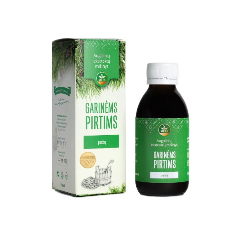 Смесь травяных экстрактов для паровых саун сосна 150мл