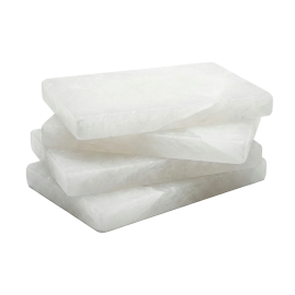 Кирпич из белой гималайской соли 200 × 100 × 25 мм 