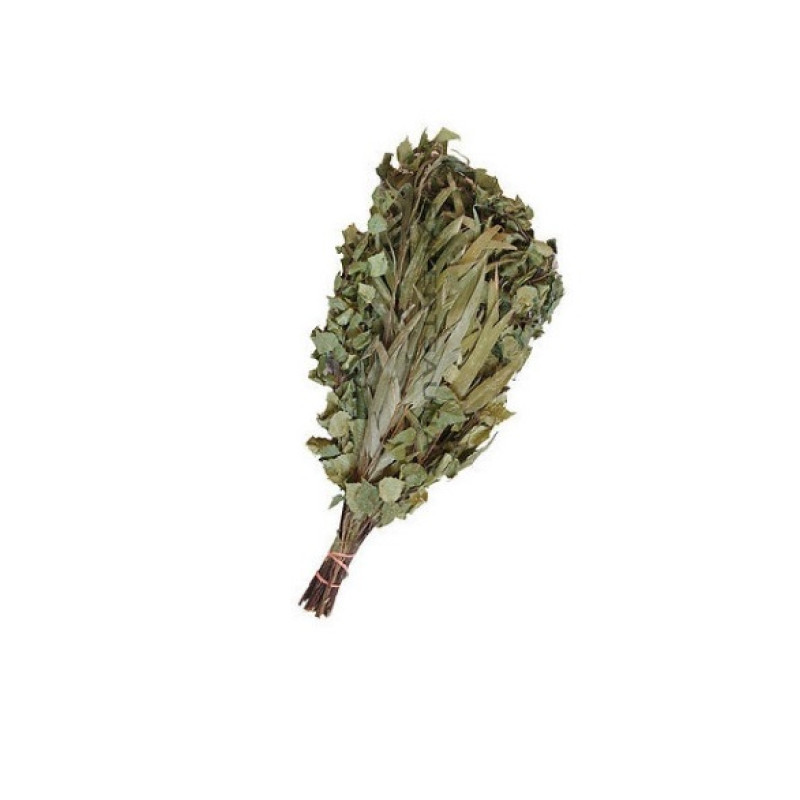 Березово-эвкалиптовый веник для сауны