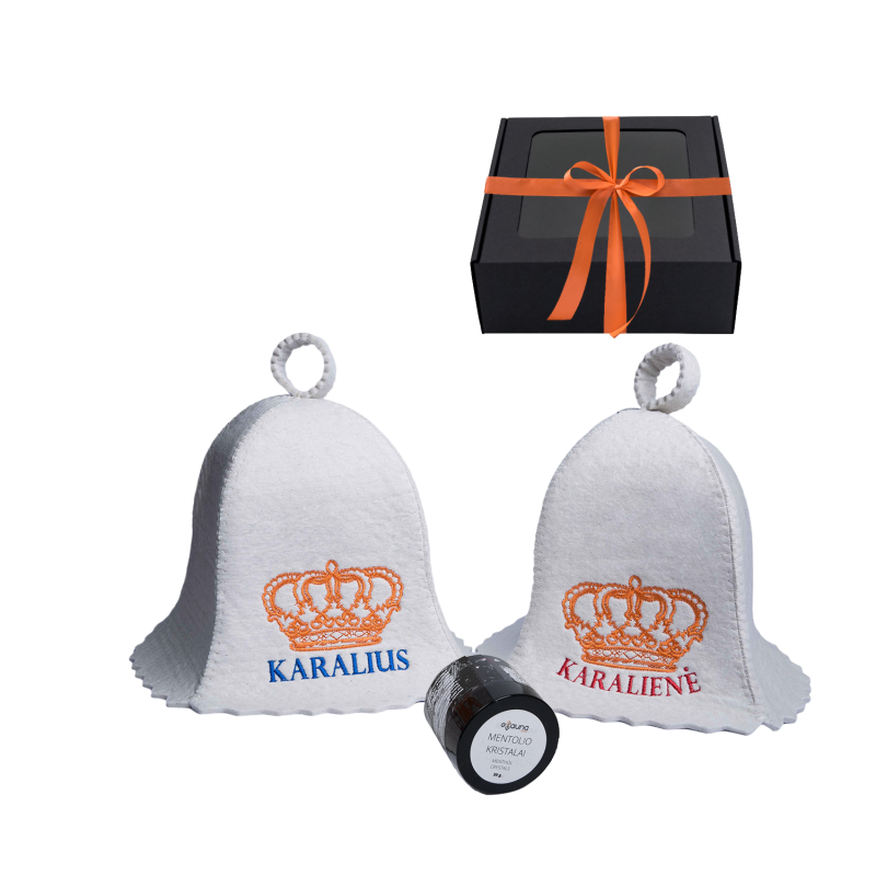 Подарочный набор в подарочной коробке LIGHT KINGS. Колпачки и ментоловые кристаллы