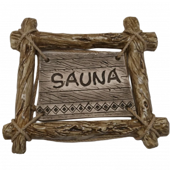 Накладка на дверь SAUNA с ответвлением