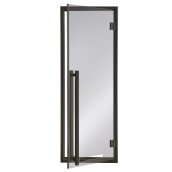 AD MODERN стеклянные двери для сауны, цвет стекла серый  AD MODERN стеклянные двери для сауны, цвет стекла серый