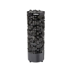 Электрический нагреватель для сауны - HARVIA Cilindro Black Steel PC90E 9 кВт 
