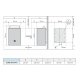 Электрический нагреватель для сауны - HUUM Core Wall Mini Combi 4
