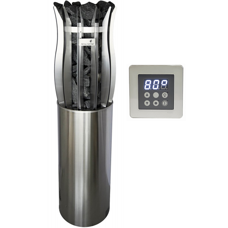 Электрическая печь для сауны - печь MAGNUM LITE BOWL без подсветки