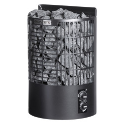 Электрическая каменка для сауны - MONDEX TENO, черная  Электрическая каменка для сауны - MONDEX TENO, черная