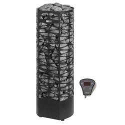 Электрическая каменка для сауны - NARVI SAANA, черная  Электрическая каменка для сауны - NARVI SAANA, черная