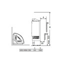 Электрическая каменка для сауны – SAWOTEC Ari Corner 9 кВт, без блока управления - 4