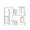 Электрическая каменка для сауны – SAWOTEC Mini Combi 3,6 кВт, без блока управления - 2 Электрическая каменка для сауны – SAWOTEC Mini Combi 3,6 кВт, без блока управления - 2