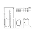 Электрическая каменка для сауны – SAWOTEC Scandia Combi Next, без блока управления - 1 Электрическая каменка для сауны – SAWOTEC Scandia Combi Next, без блока управления - 1