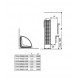 Электрическая каменка для сауны – SAWOTEC Tower Corner, с блоком управления