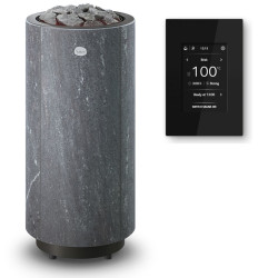 Электрическая каменка для сауны TULIKIVI KAARNA Nobile, с панелью управления  Электрическая каменка для сауны TULIKIVI KAARNA Nobile, с панелью управления