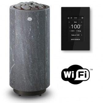 Электрический нагреватель для сауны TULIKIVI KAARNA Nobile M с панелью управления Wi-Fi.
