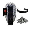 Электрические нагреватели для сауны - HARVIA Spirit SP90FC 9.0 кВт, комплект Fenix WiFi - 0