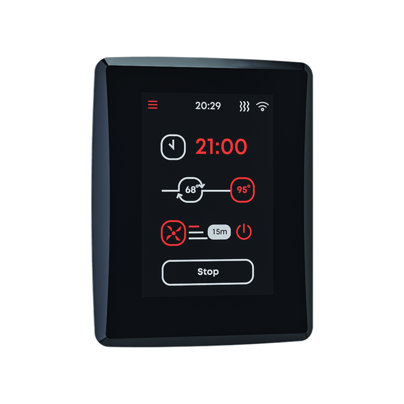 Панель управления электрическим нагревателем для сауны - SAUNUM Leil 2.0 Mobile