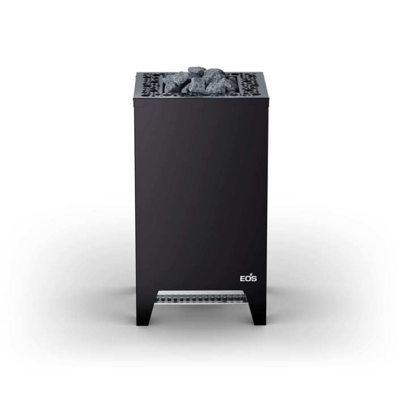 Электрическая каменка для сауны - EOS Bi-O Cubo 2, черная, стиль 1