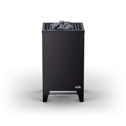 Электрическая каменка для сауны - EOS Bi-O Cubo 2, черная, стиль 2 