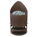 Электрическая каменка для сауны - EOS Zeus HD, коричневый - 0