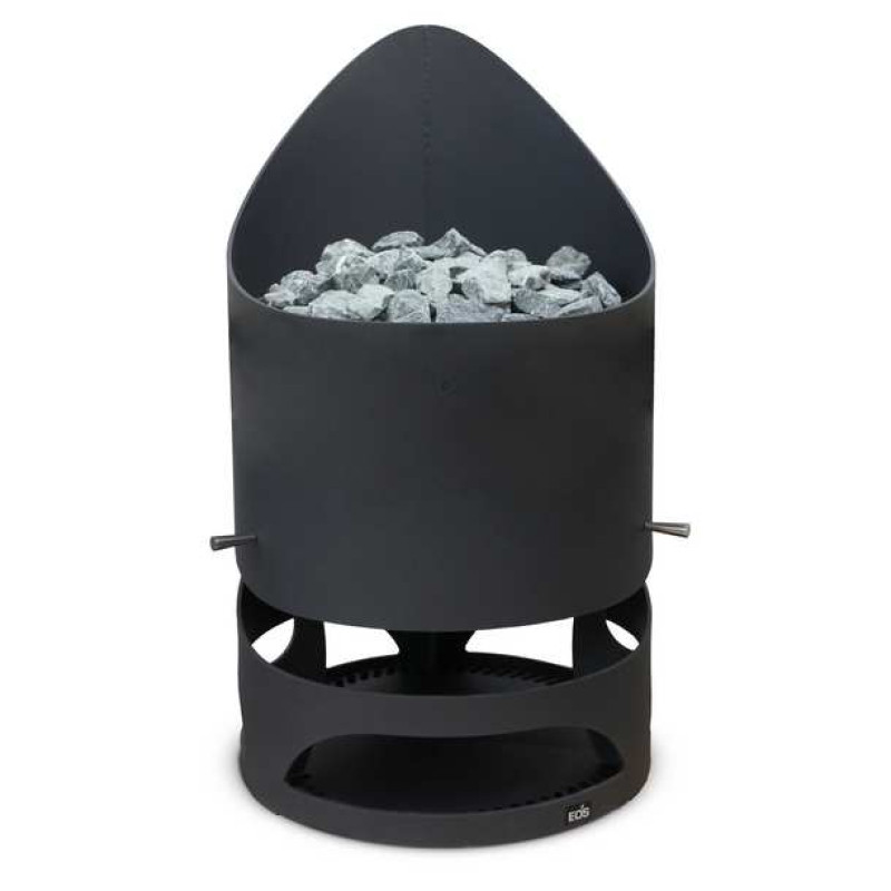 Электрическая каменка для сауны - Eos Zeus HD, черная