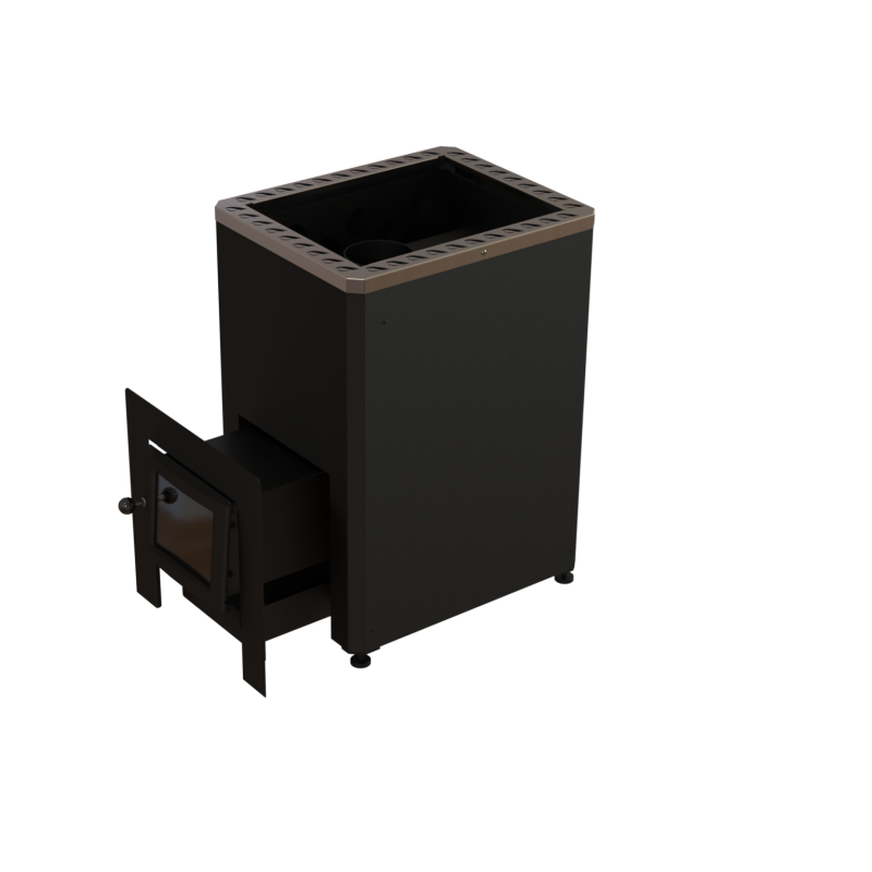 Дровяная банная печь - VILPRA ETNA-22-LV с внешней топкой