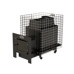 Дровяная банная печь - VILPRA ETNA-22-NL-V с внешней топкой 