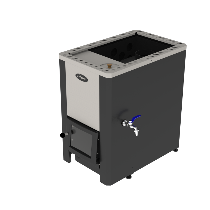 Дровяная банная печь - VILPRA ETNA-22-WT-V с баком для воды