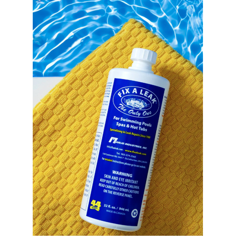 УСТРАНЕНИЕ УТЕЧКИ — для устранения протечек в бассейне