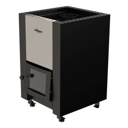 Дровяная банная печь - VILPRA FLAMO-14-V с внутренней топкой 