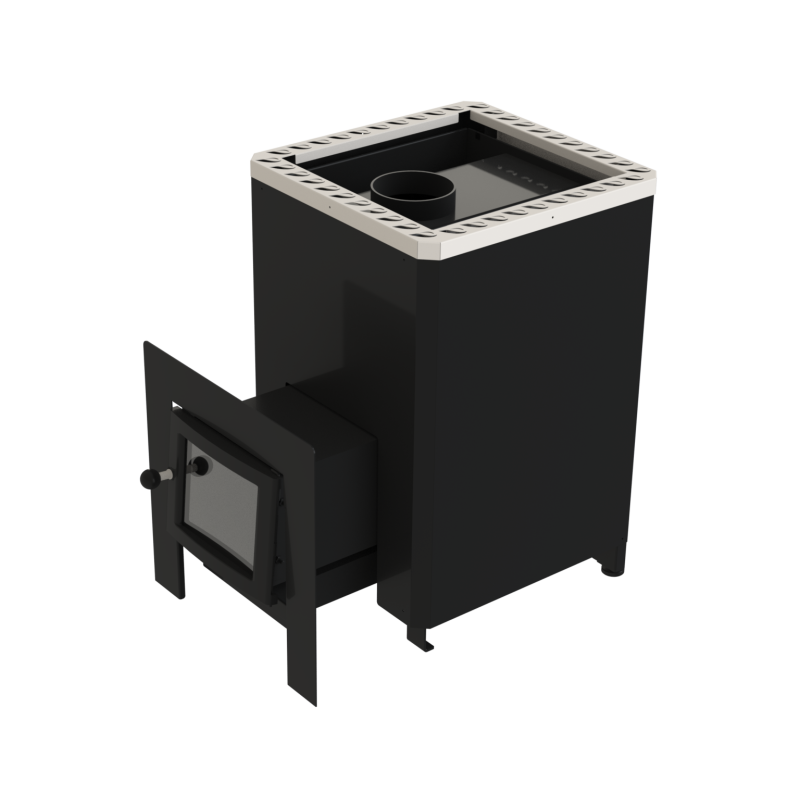 Дровяная банная печь - VILPRA FORNAX-14-LV с внешней топкой