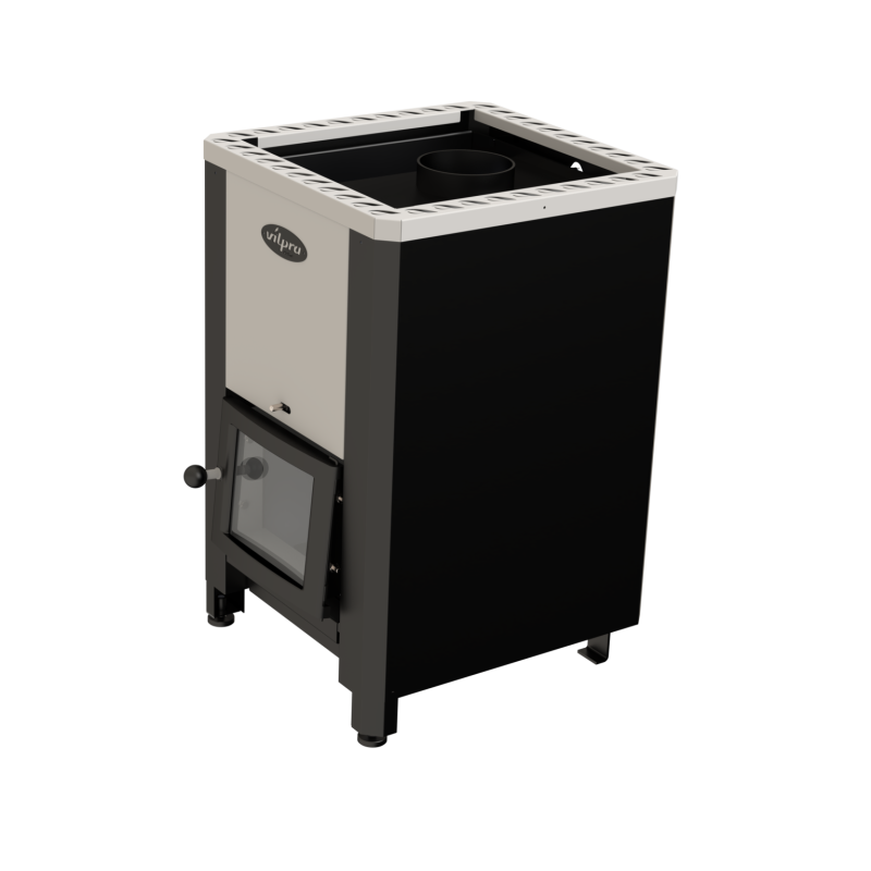 Дровяная банная печь - VILPRA FORNAX-E-V с внутренней топкой