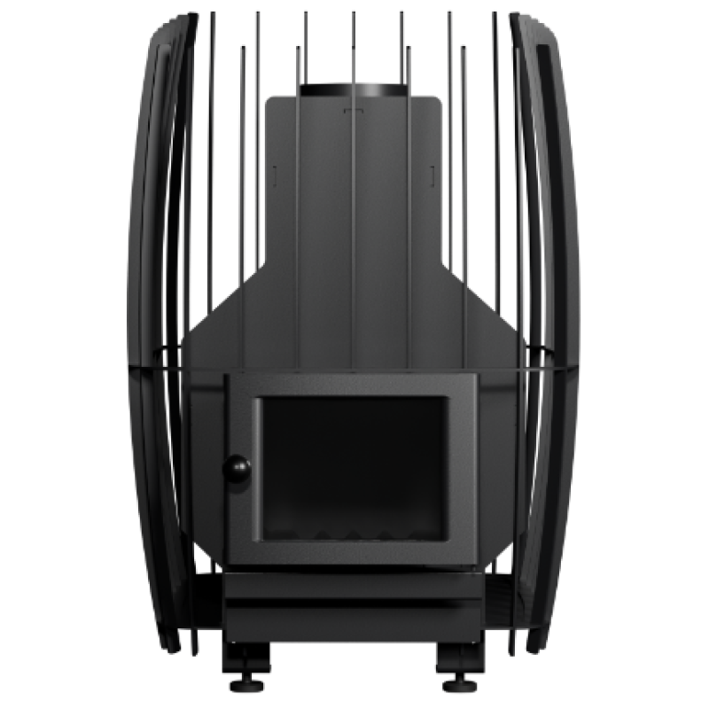 Дровяная банная печь - VILPRA FORNAX QUEEN-14-V с внутренней топкой