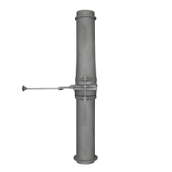 Чугунный дымоходный модуль 115/1000 