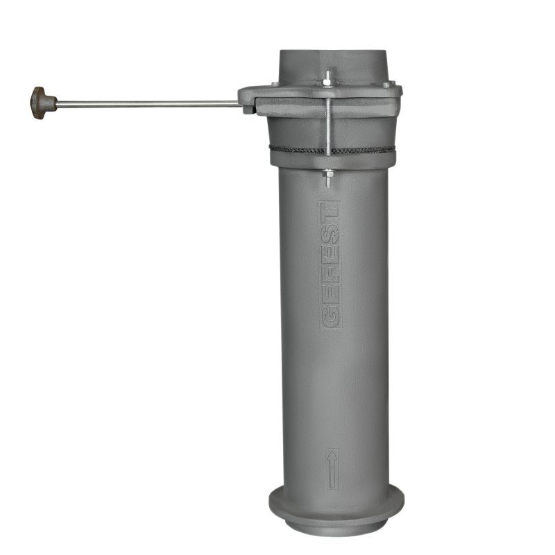 Чугунный дымоходный модуль 130/500