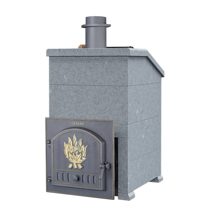 Дровяная банная печь - Gefest GFS ZK 45 President 1160/60 талькохлорит