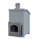Дровяная банная печь - Gefest GFS ZK 30 (P) Президент 1020/60 талькохлорит