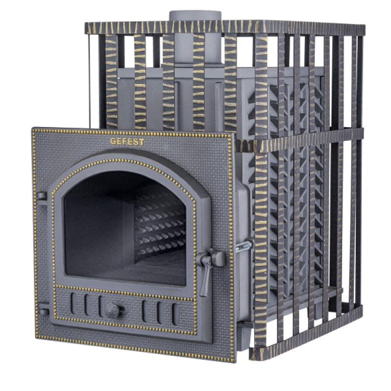 Дровяная каменка для сауны - Gefest GFS ZK 30 (P) в сетке
