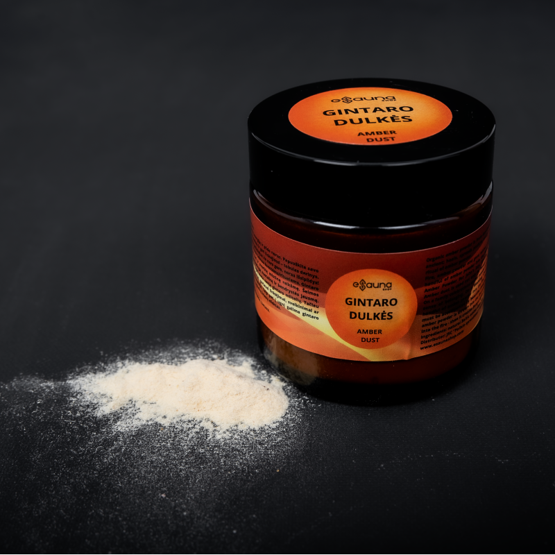20 грамм натуральной балтийской янтарной пудры для свадеб или семейных торжеств