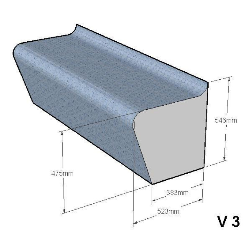 Сиденья для паровой сауны V-3