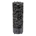Электрическая каменка для сауны - HARVIA Cilindro Black Steel PC90 9 кВт - 0