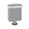 Накладка из липового или орехового дерева Harvia для подставки обогревателя Concept R Mini - 4