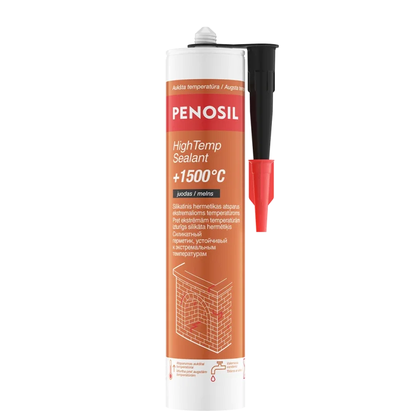 Черный термостойкий герметик PENOSIL