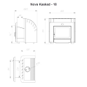 Дровяная печь для сауны - NOVA KASKAD 18 - 5