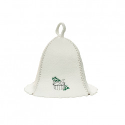 Банная шапка - ведро с черпаком 