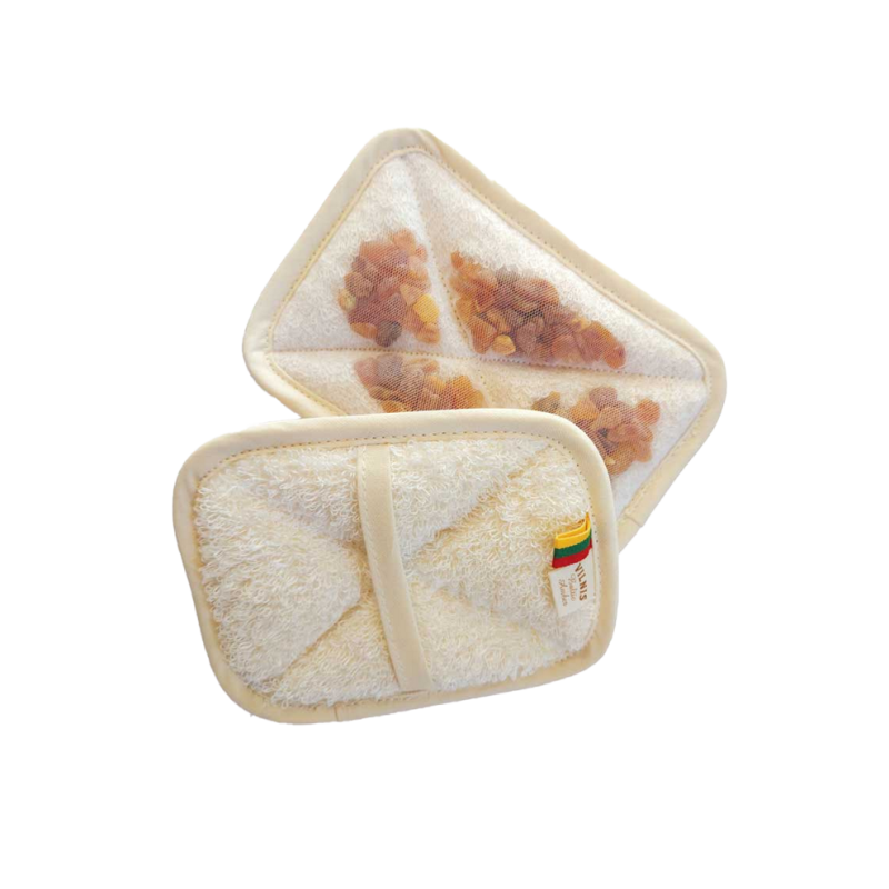 Губка с янтарем