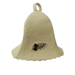 Шапка для сауны - желуди 