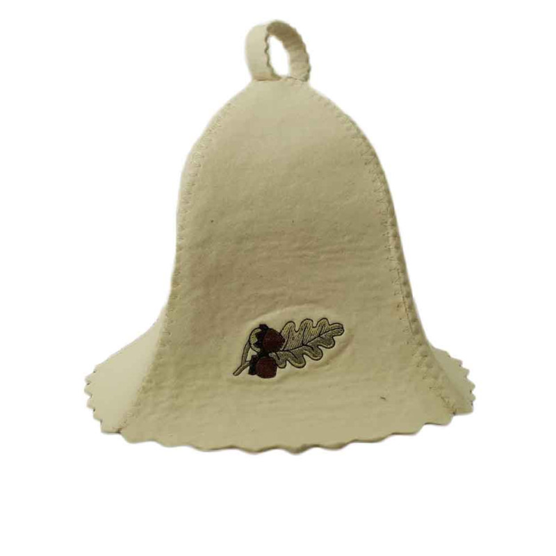 Шапка для сауны - желуди