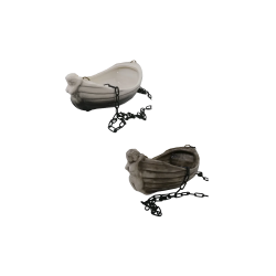 Керамический контейнер для ароматов - лодка с девушкой 