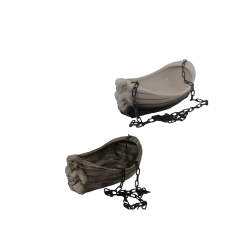 Керамический контейнер для ароматов - лодка с Посейдоном 