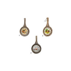 Керамический термометр для сауны - кастрюля 