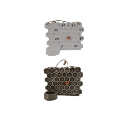 Керамический термометр для сауны - соты 